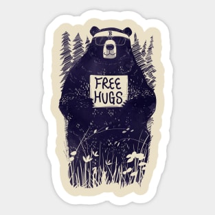 FREE HUGS Sticker